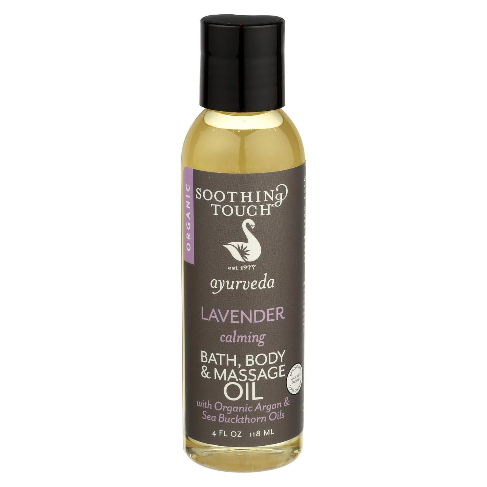 Aceite Orgánico de Baño y Masaje Soothing Touch 118 ml Lavanda