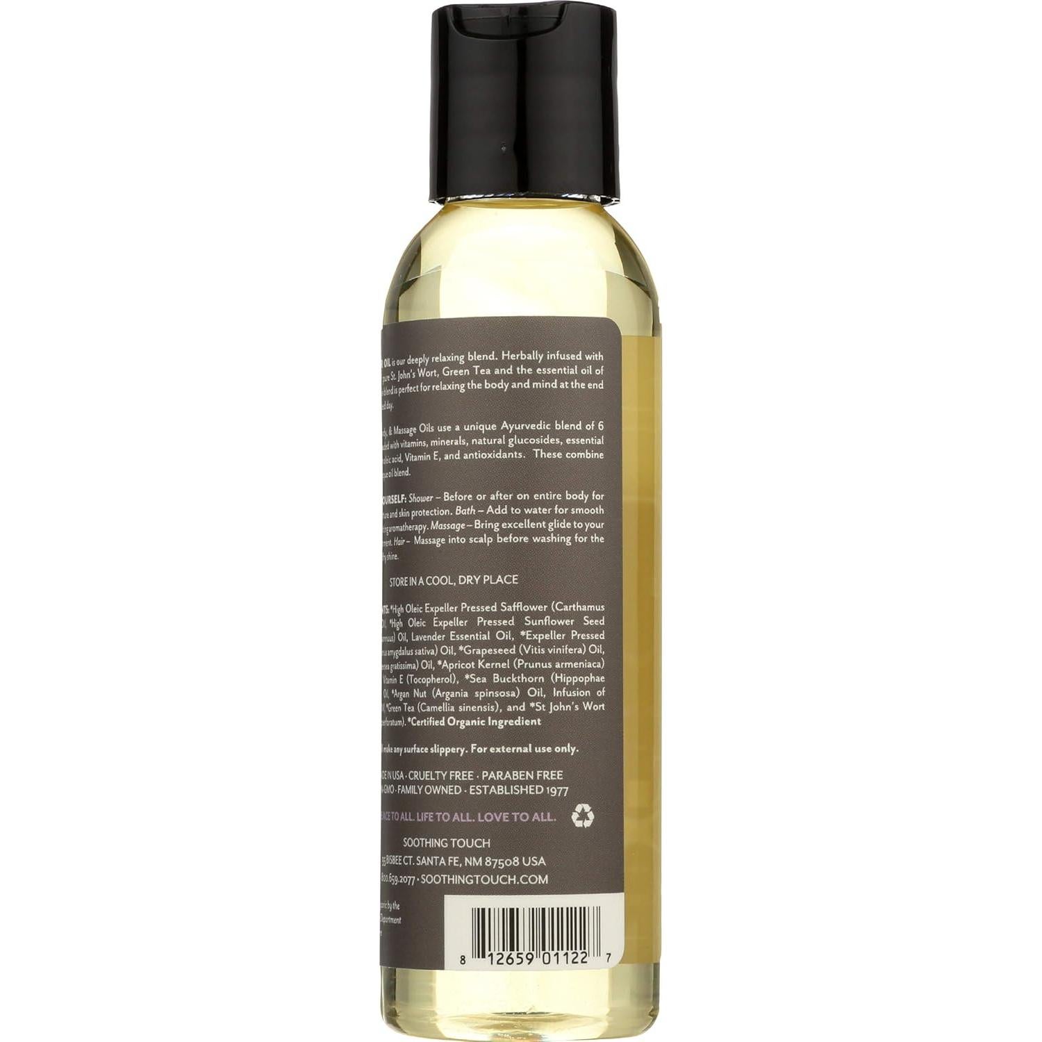 Aceite Orgánico de Baño y Masaje Soothing Touch 118 ml Lavanda
