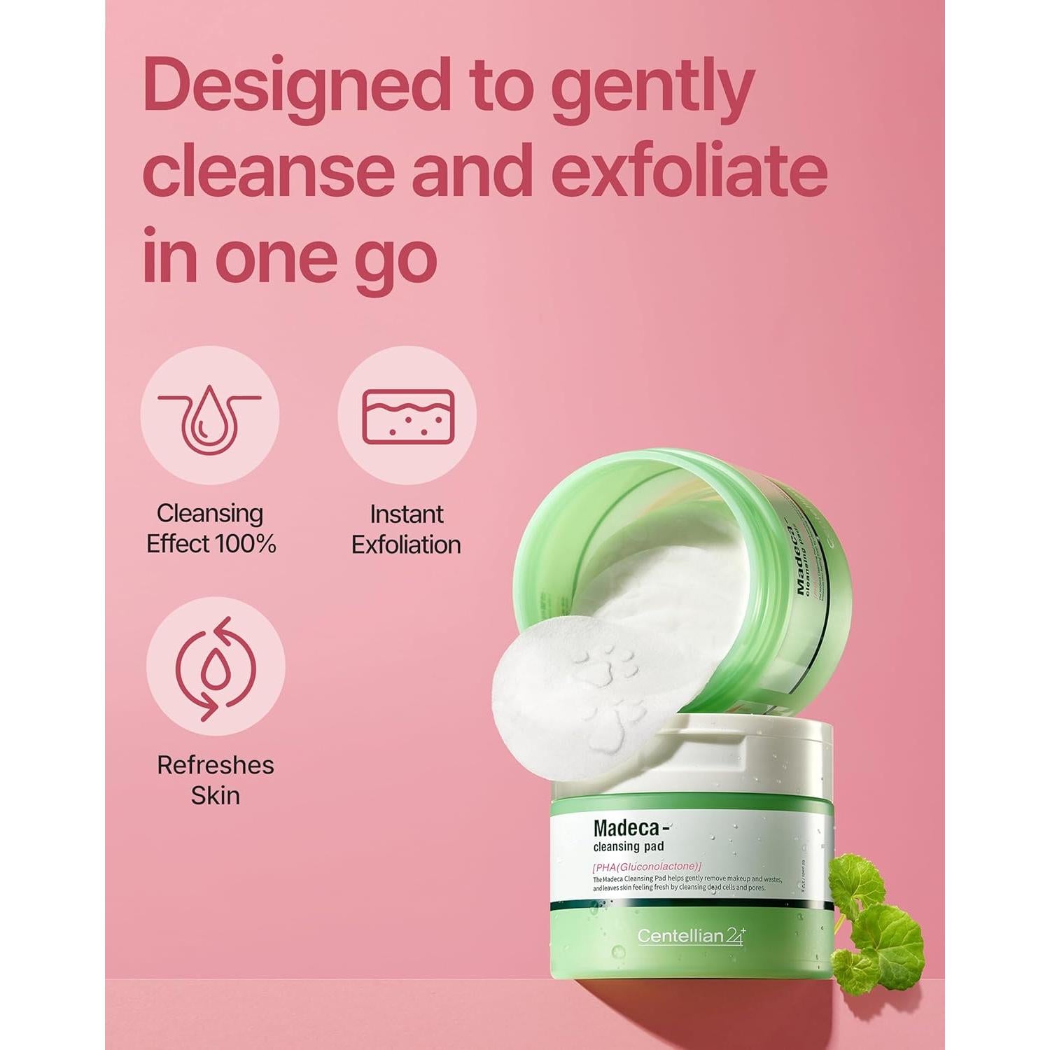 Almohadillas Limpiadoras Centellian 24 - 60 Unidades - Dongkook