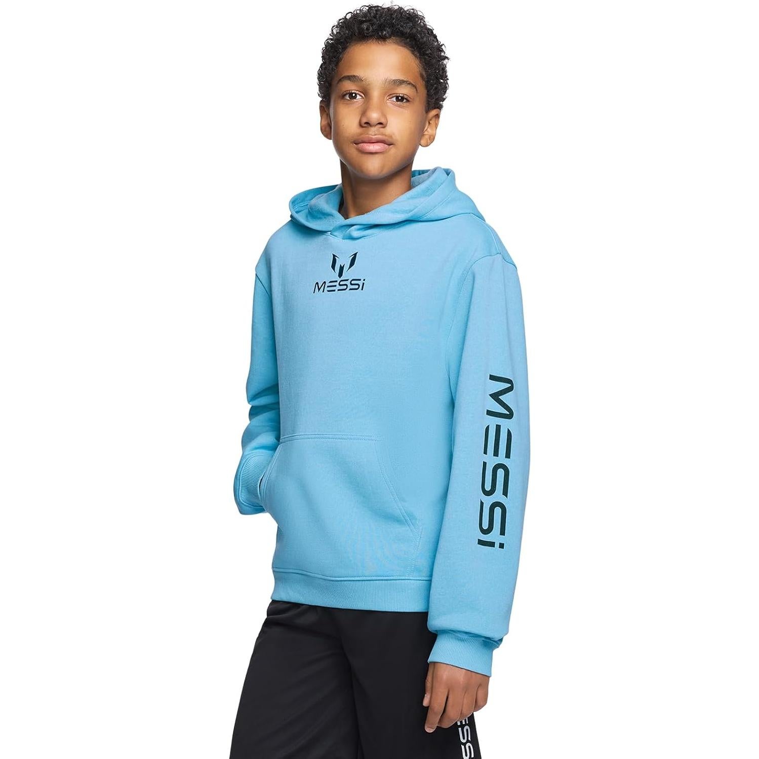 Sudadera con Capucha de Felpa Messi para Niños 5 Azul