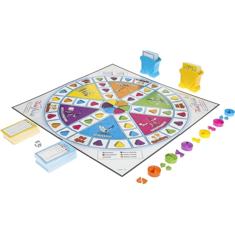 Juego de Mesa Trivial Pursuit Familiar Hasbro para 2-4 Jugadores
