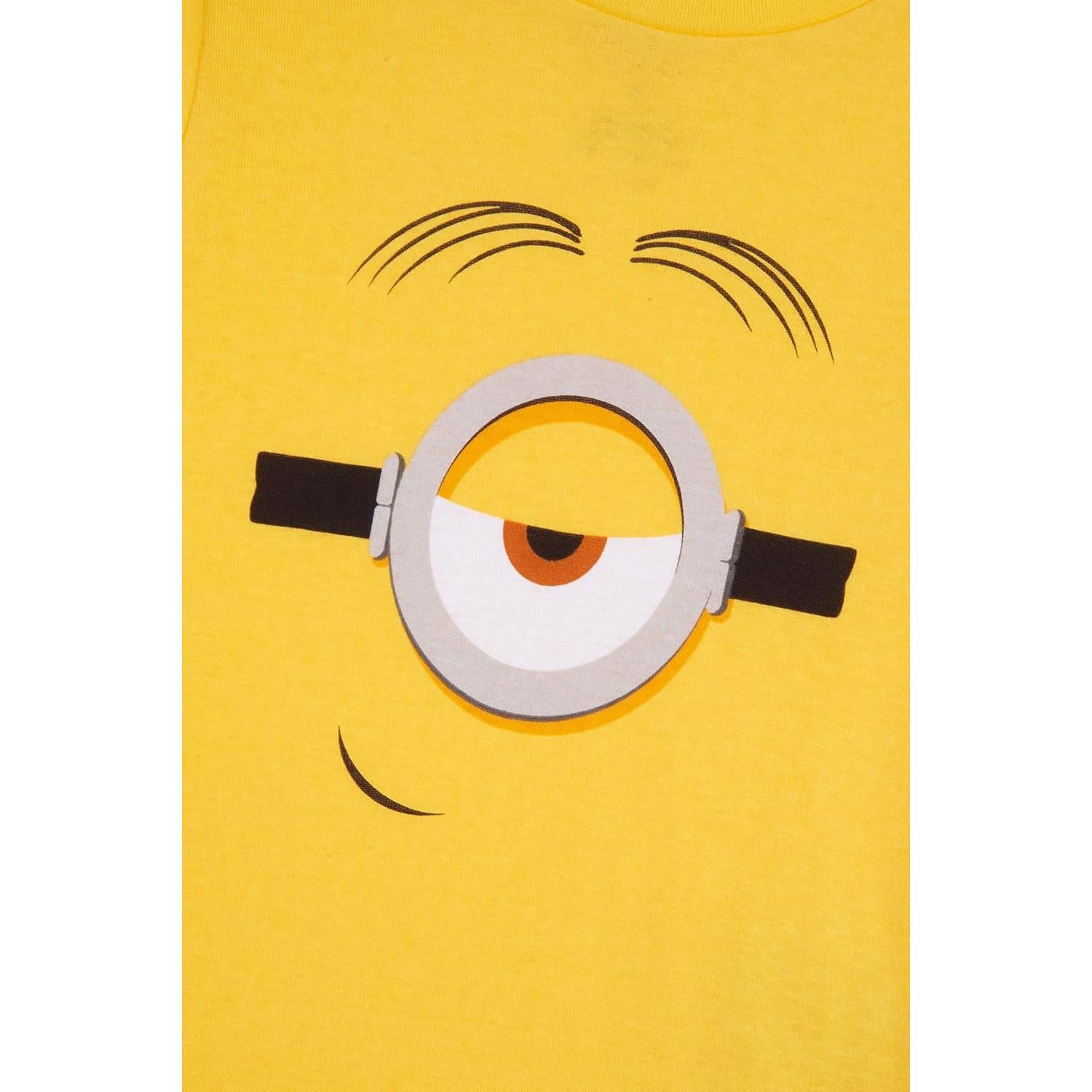 Pijama de Algodón Ajustado 4 Piezas Niños Despicable Me