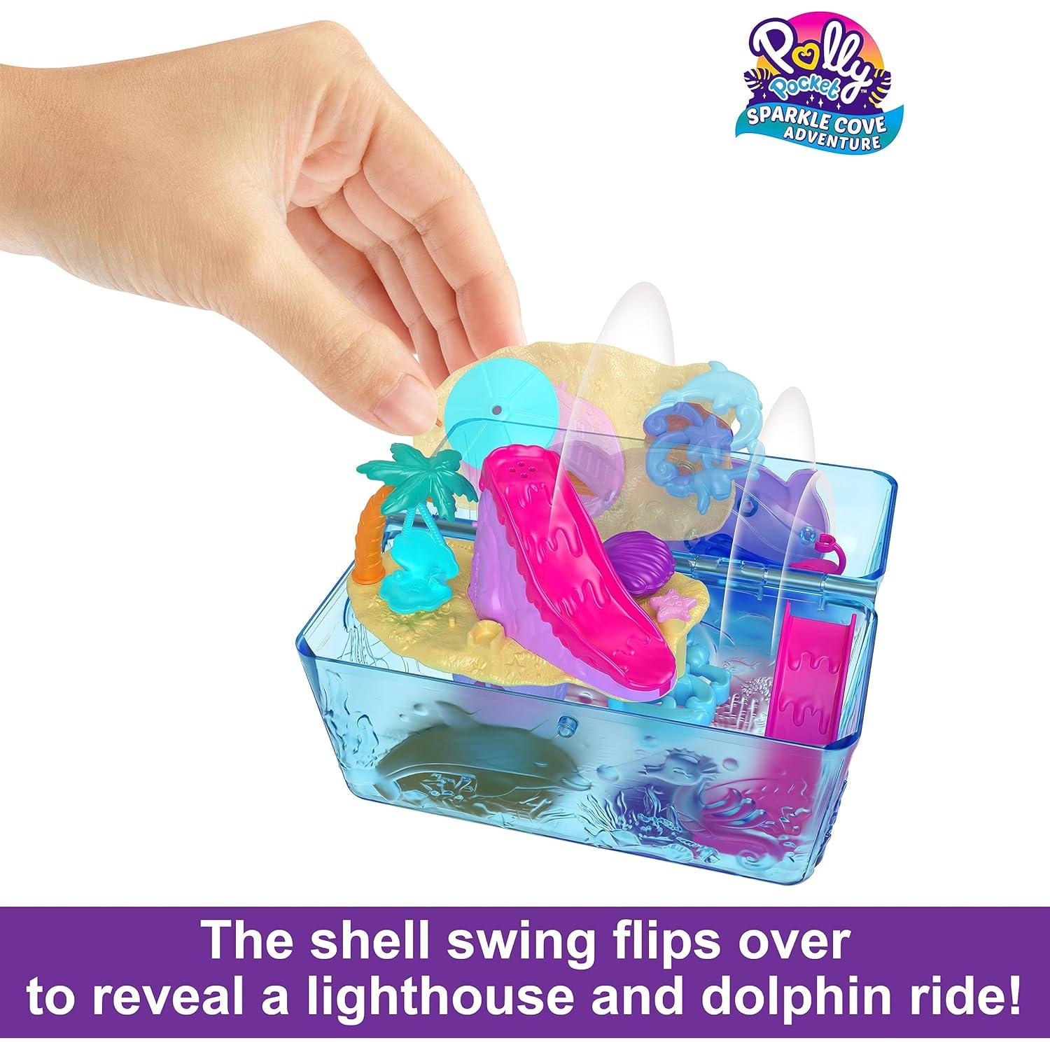 Juego de Polly Pocket Cofre del Tesoro Aventura Oceánica