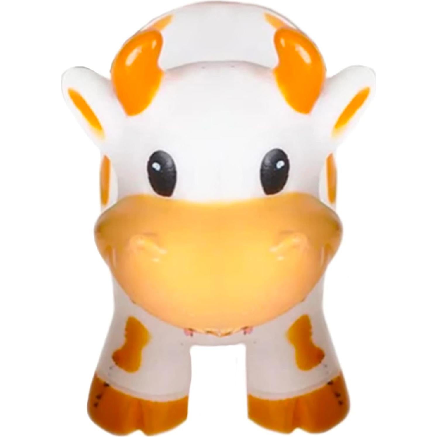 Juguetes de Baño de Goma RI Novelty - 12 Vacas 6.99 cm