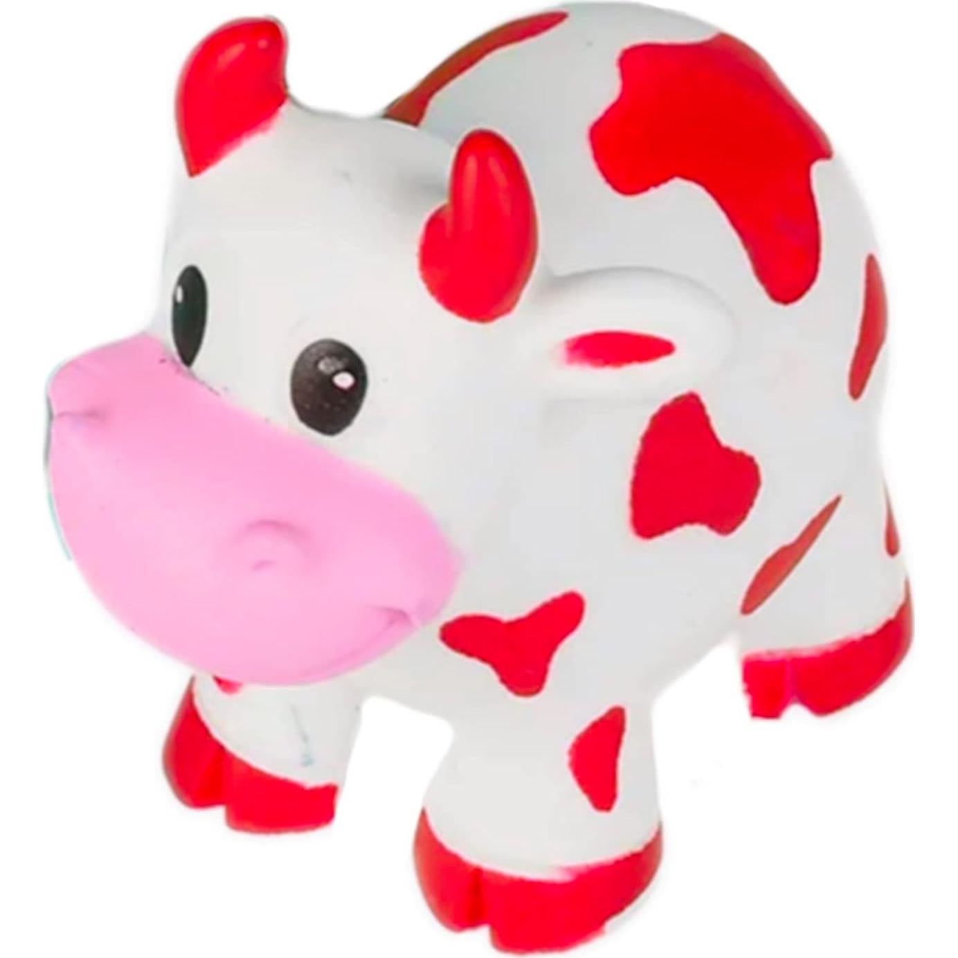 Juguetes de Baño de Goma RI Novelty - 12 Vacas 6.99 cm