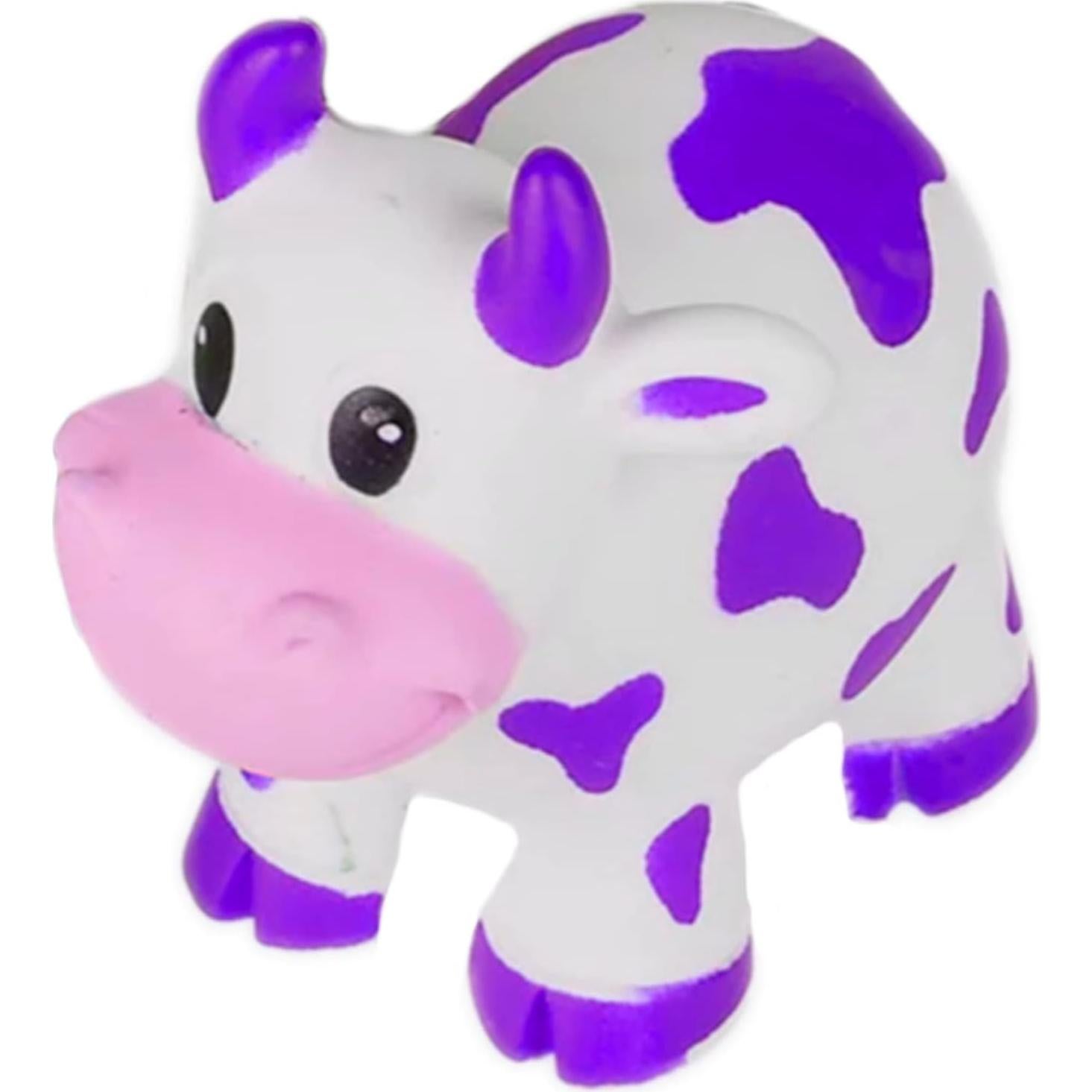 Juguetes de Baño de Goma RI Novelty - 12 Vacas 6.99 cm
