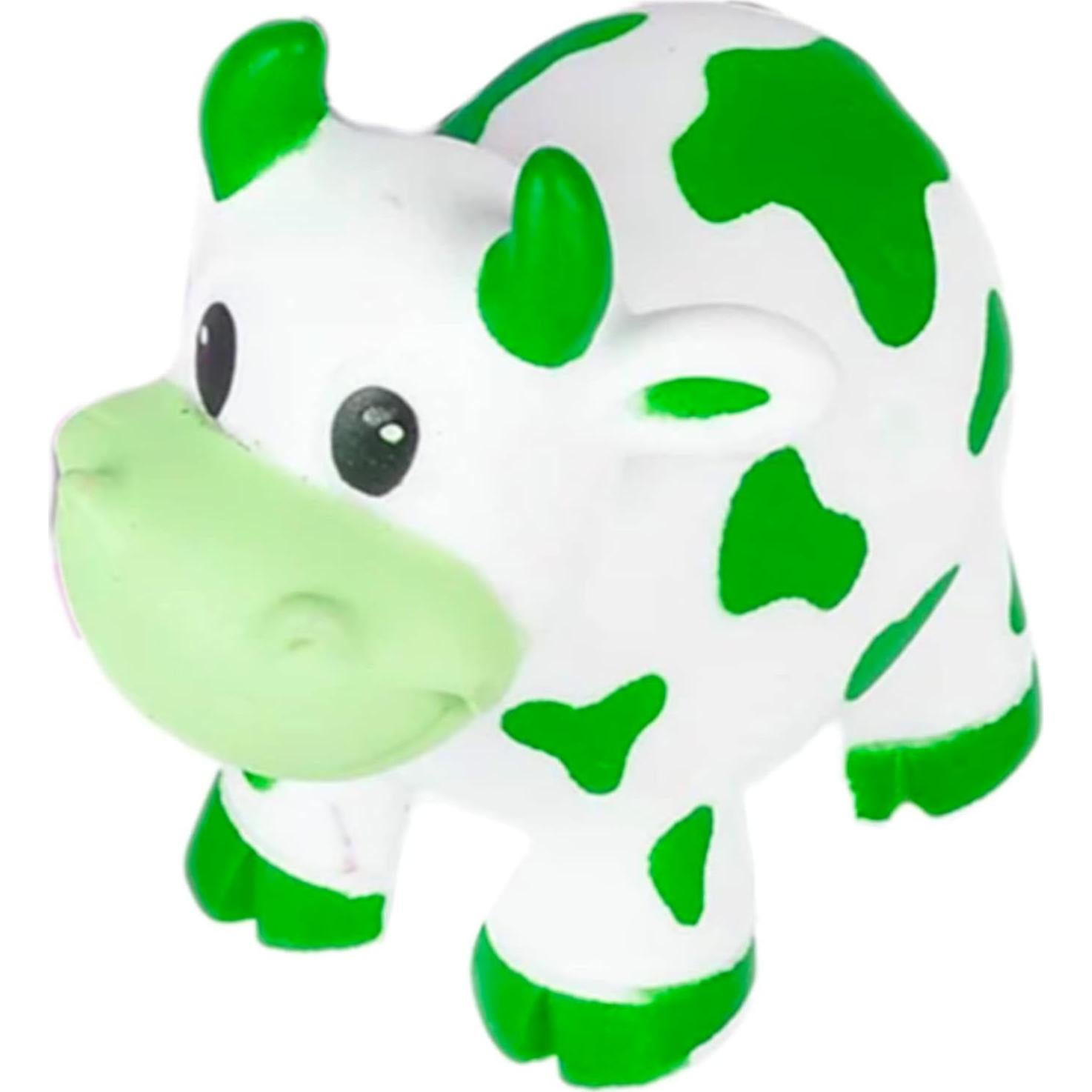 Juguetes de Baño de Goma RI Novelty - 12 Vacas 6.99 cm