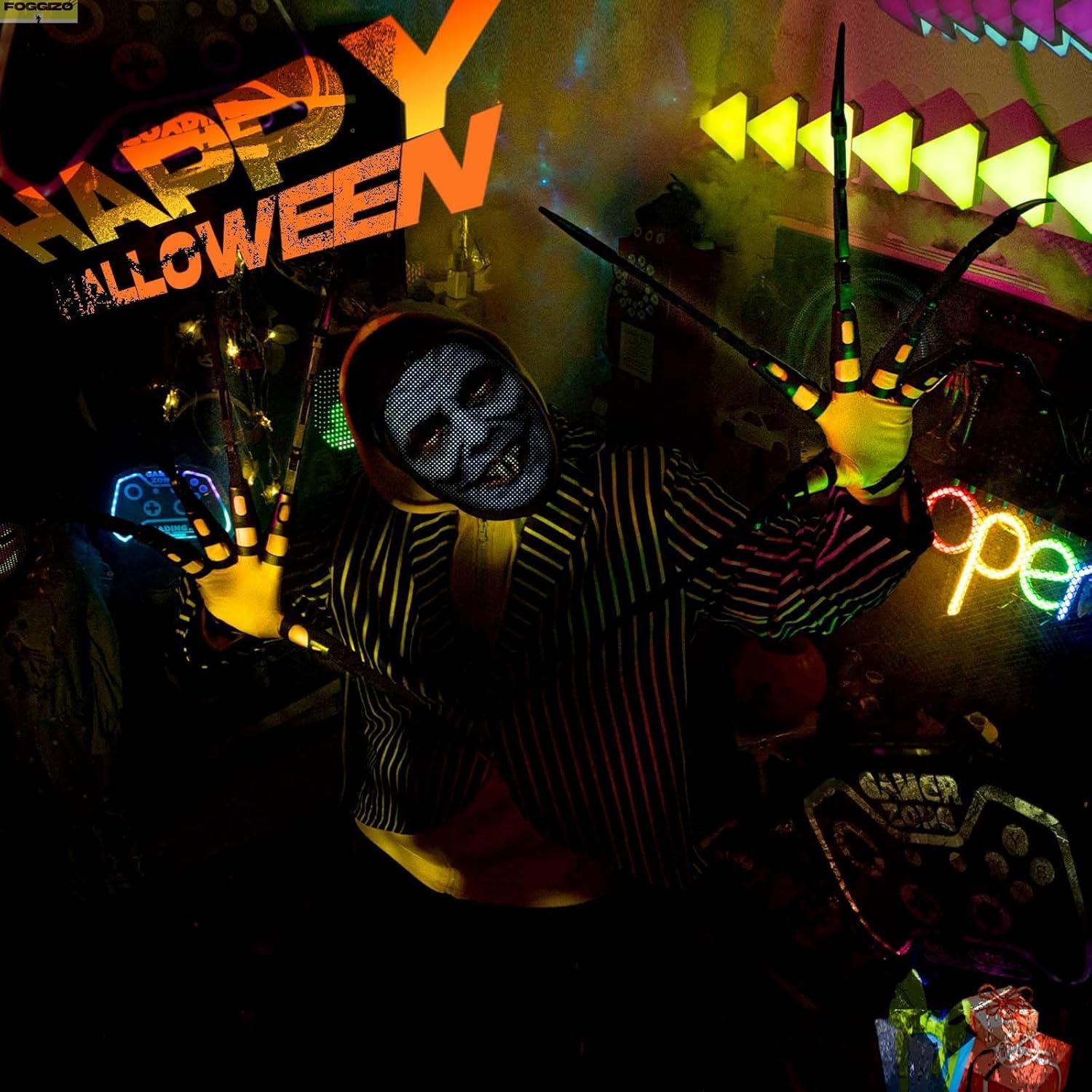 Máscara LED Halloween Foggizo con Control de Aplicación