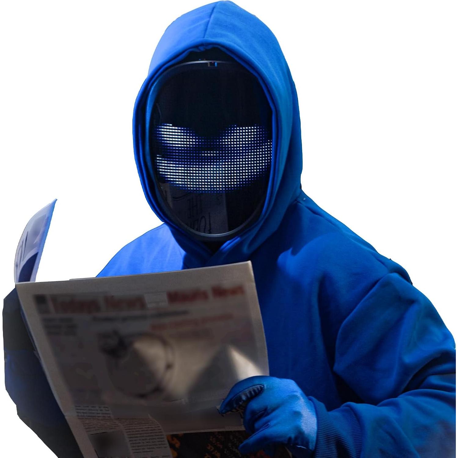 Máscara LED Halloween Foggizo con Control de Aplicación