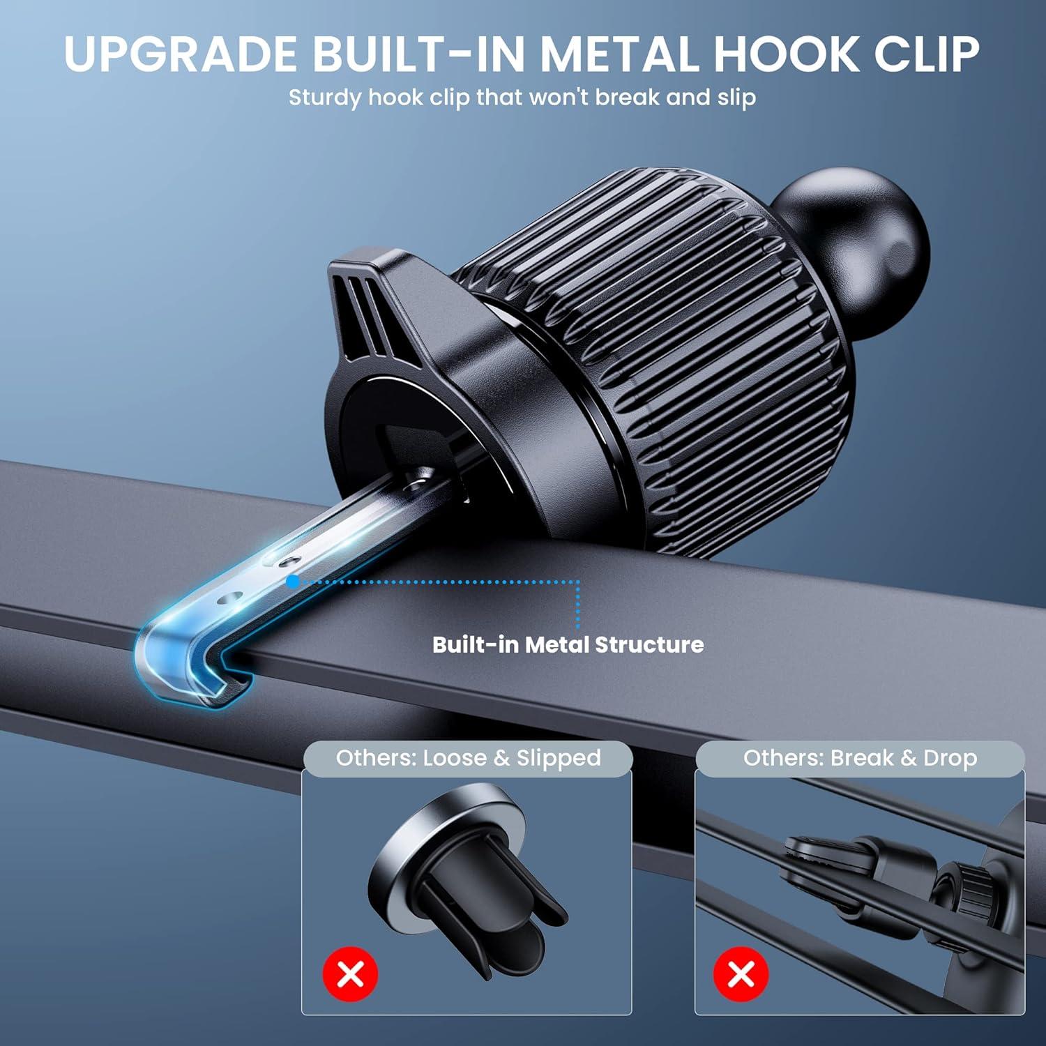 Soporte de Teléfono para Automóvil BIPOPIBO Ajustable Universal