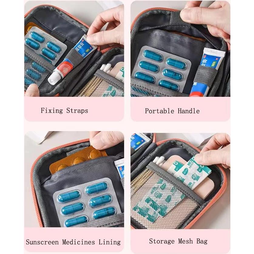 Bolsa de Primeros Auxilios Ellsang Pequeña Gris 14x11 cm