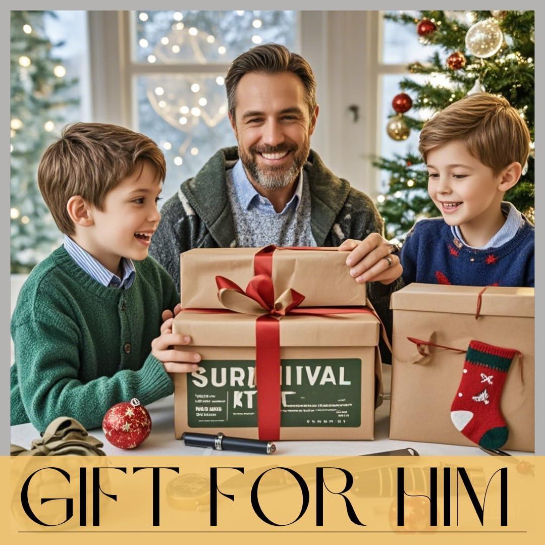 Kit de Supervivencia 13 en 1 ASSABER para Camping y Senderismo