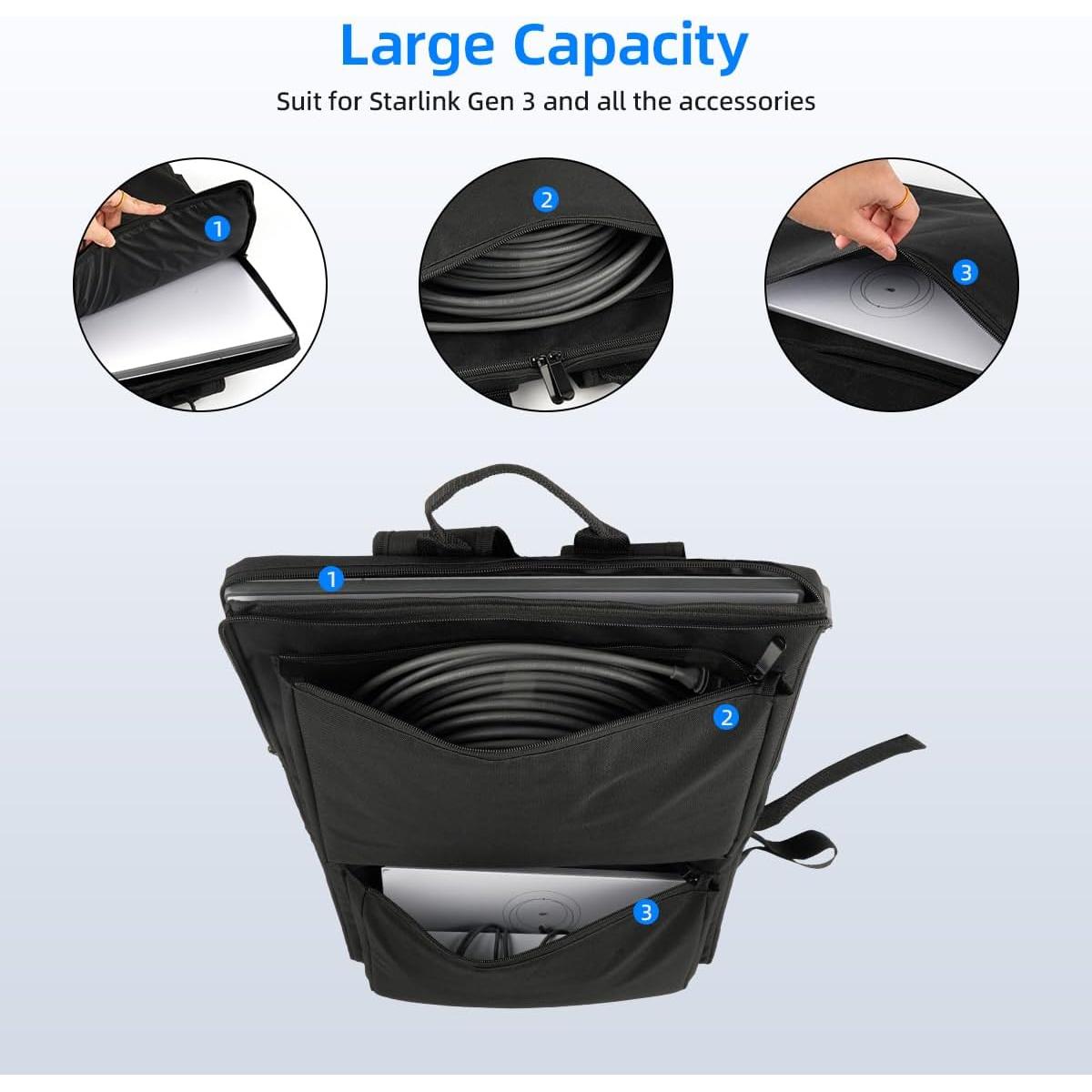 Mochila XTAR Starlink Gen 3 para Accesorios de Camping