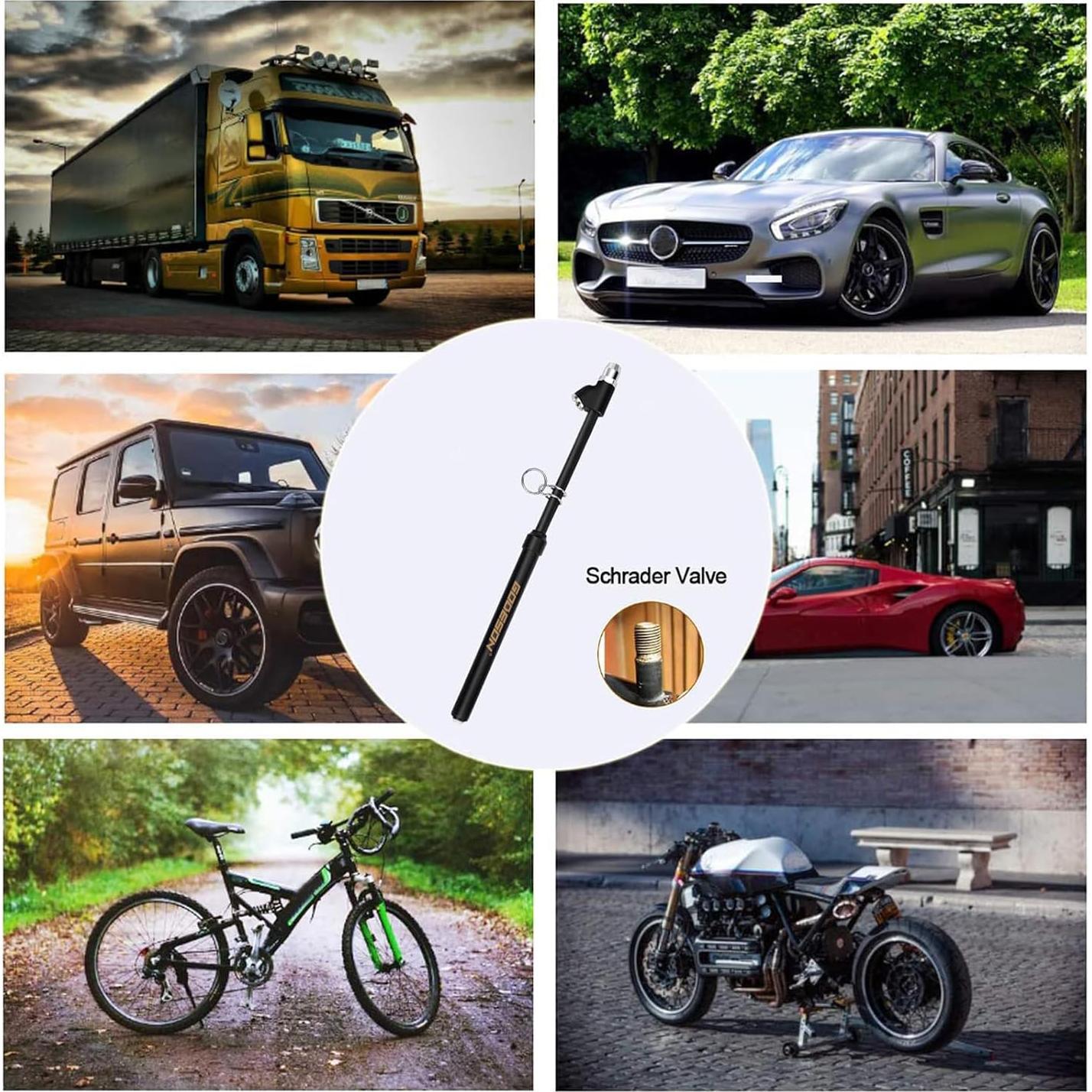 Medidor de Presión de Neumáticos GODESON 10-150 PSI Doble Cabeza