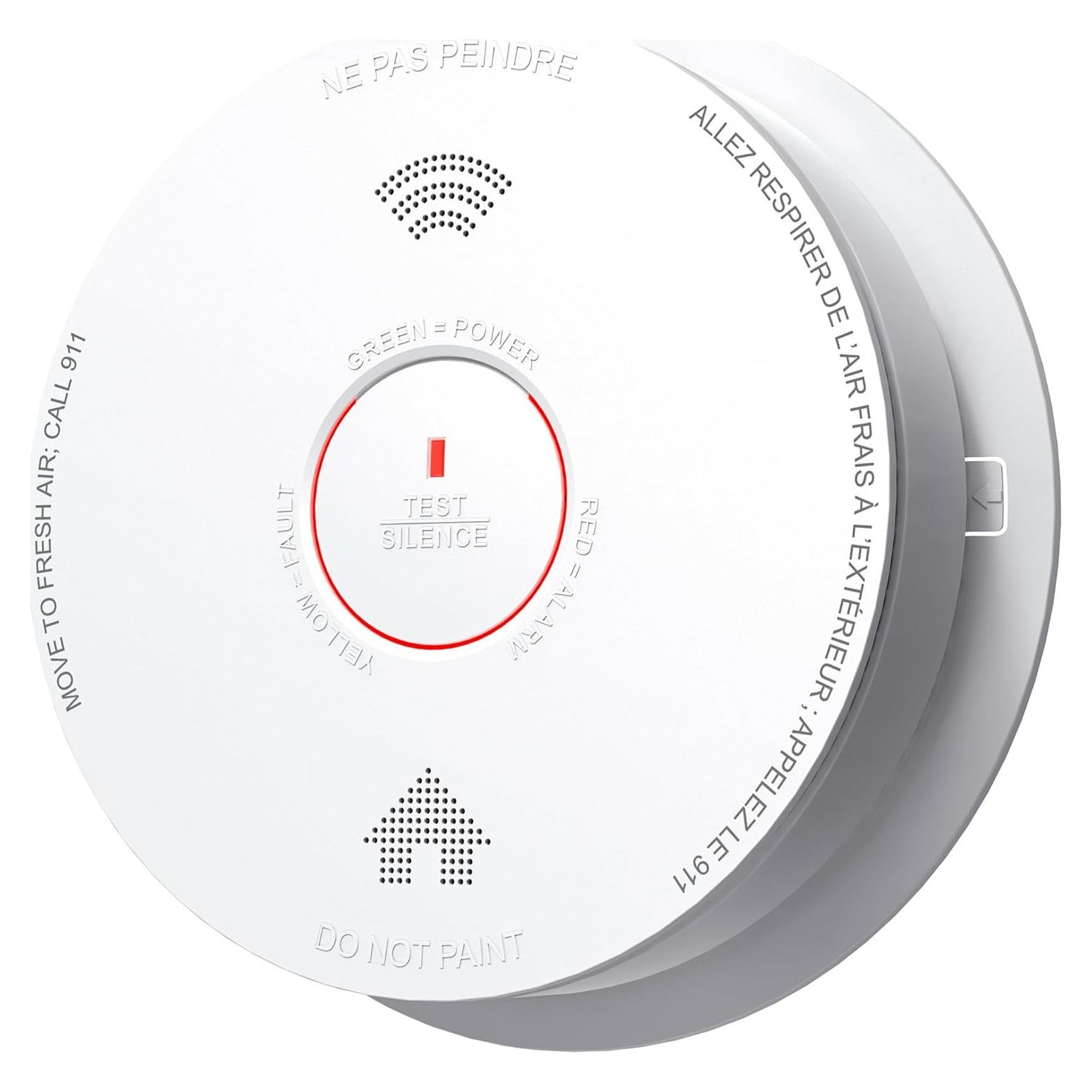 Detector de Humo Jemay GS886-H04, Batería de 10 Años