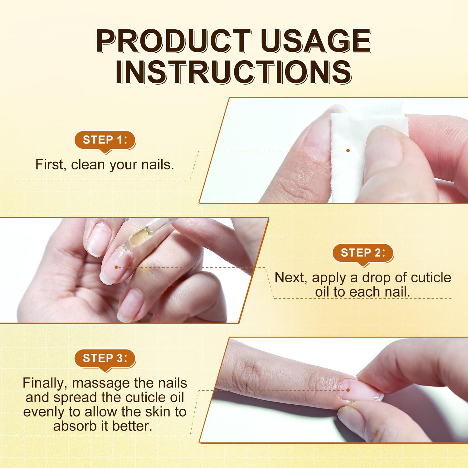 Aceite de Cutícula JODSONE Hidratante 68g con Gotero