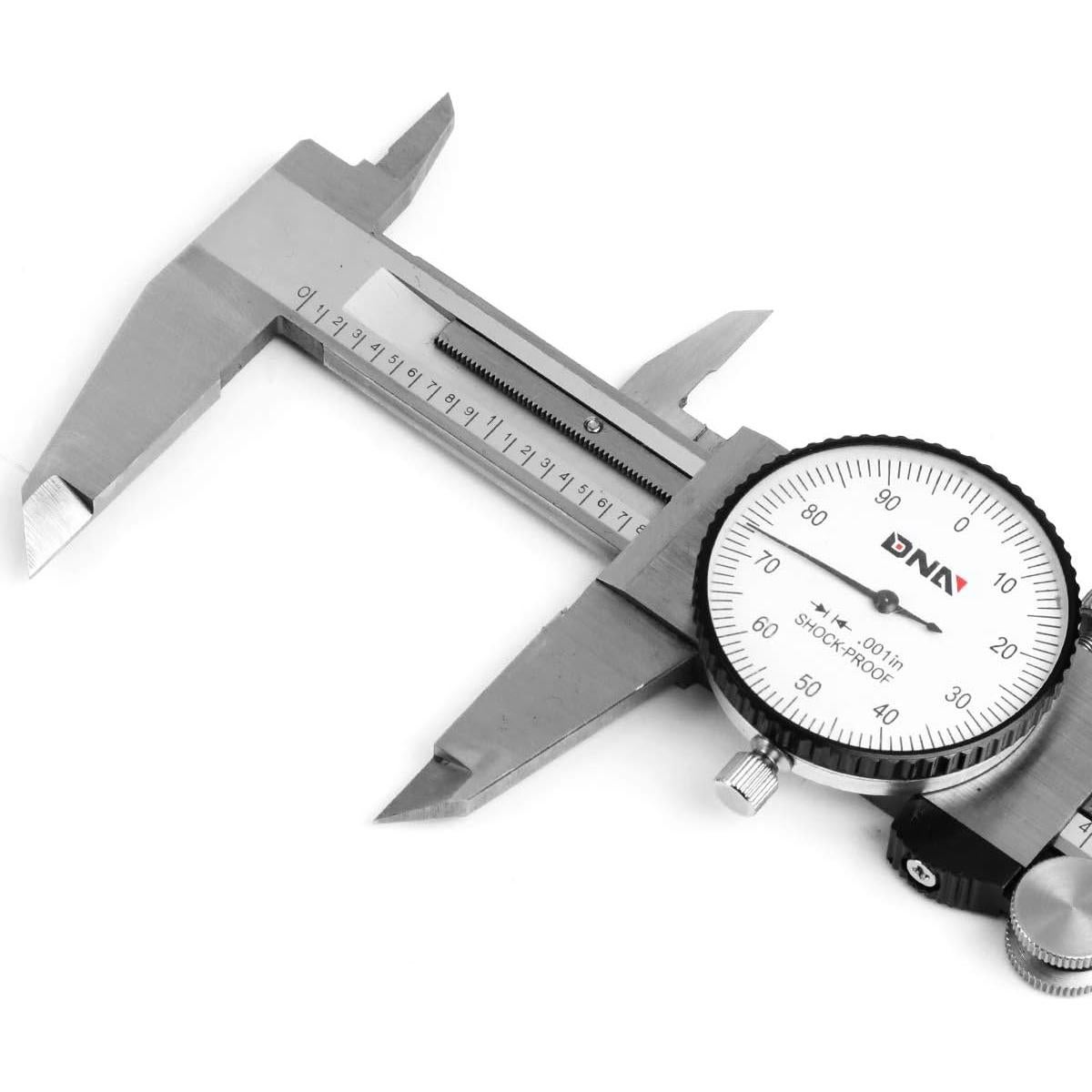 Calibrador de Dial Acero Inoxidable DNA Motoring 15.24 cm