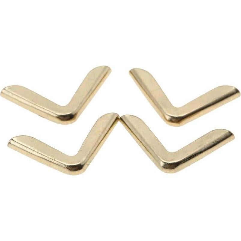 50 Protectores de Esquinas de Hierro Hilitand para Álbumes