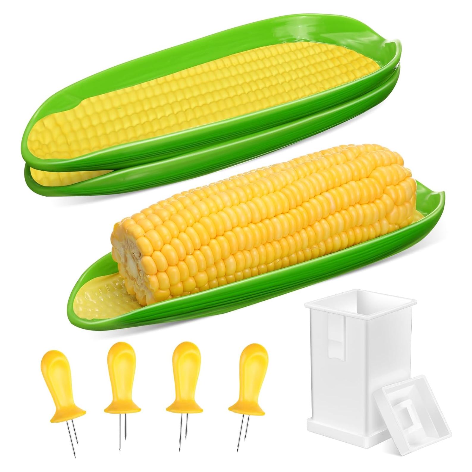 Set de Bandejas para Mazorcas de Maíz Teenyyou - 7 Piezas