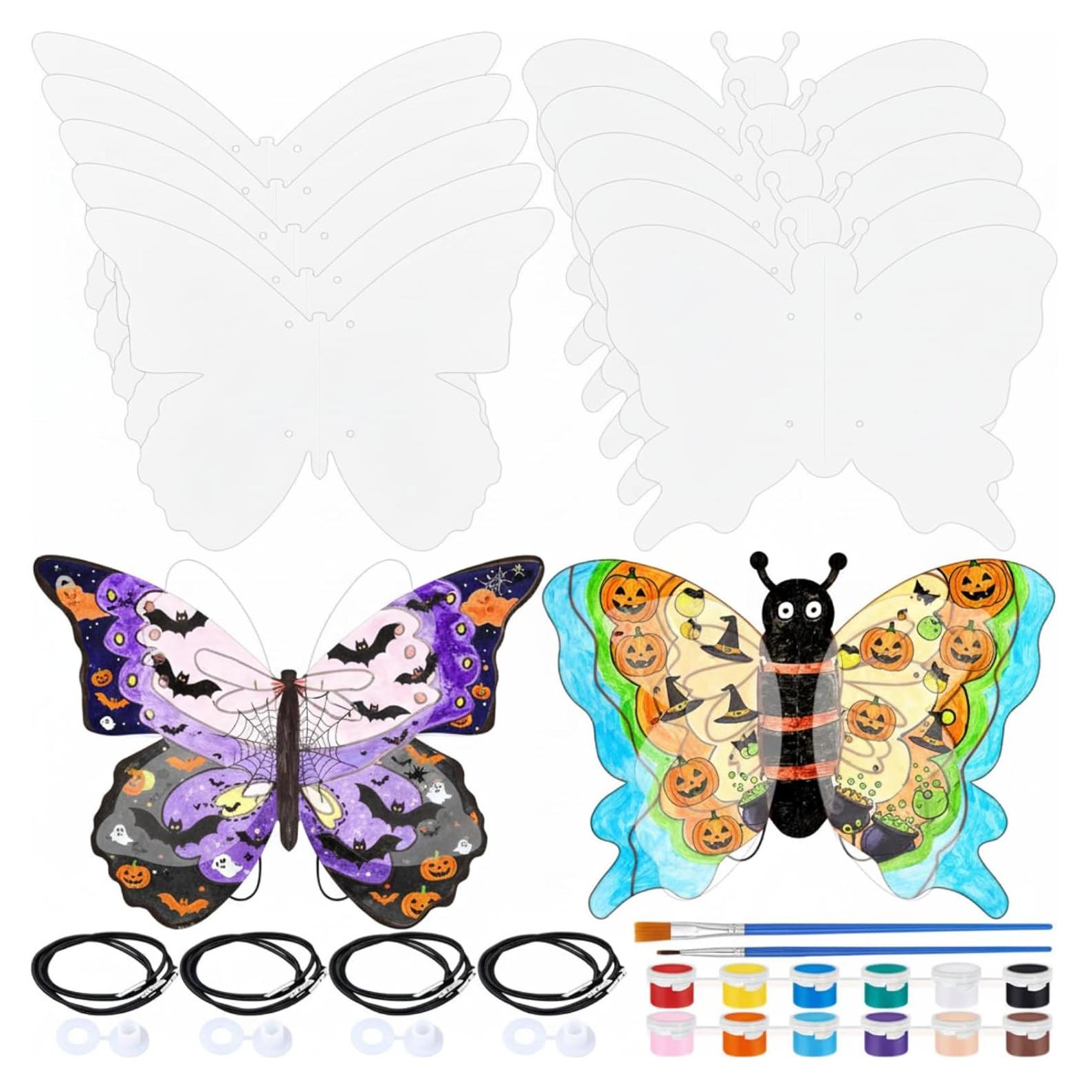 Kit de Manualidades Suzile 12 Alas de Mariposa DIY para Niños