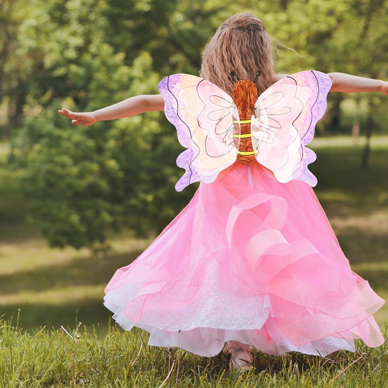 Kit de Manualidades Suzile 12 Alas de Mariposa DIY para Niños