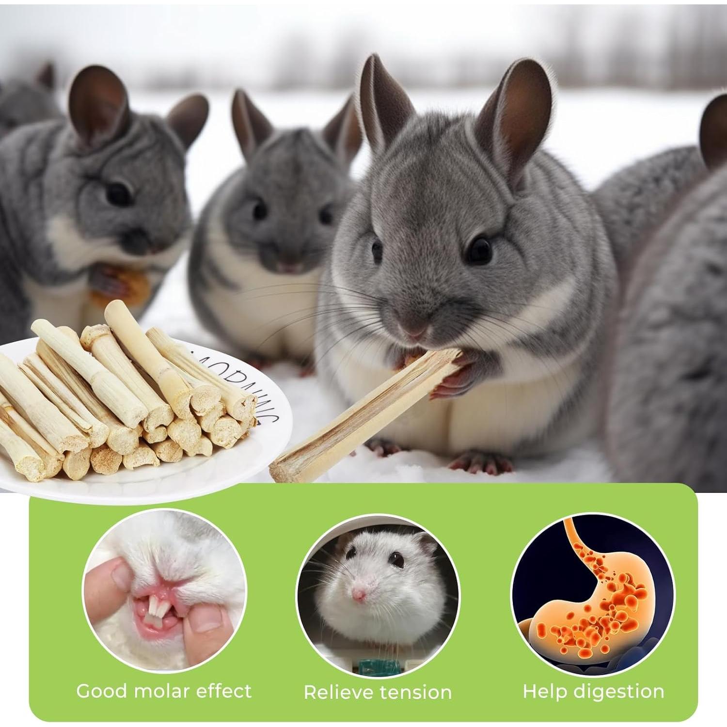 Juguete de Masticar de Bambú Natural WYOMER 445g para Mascotas