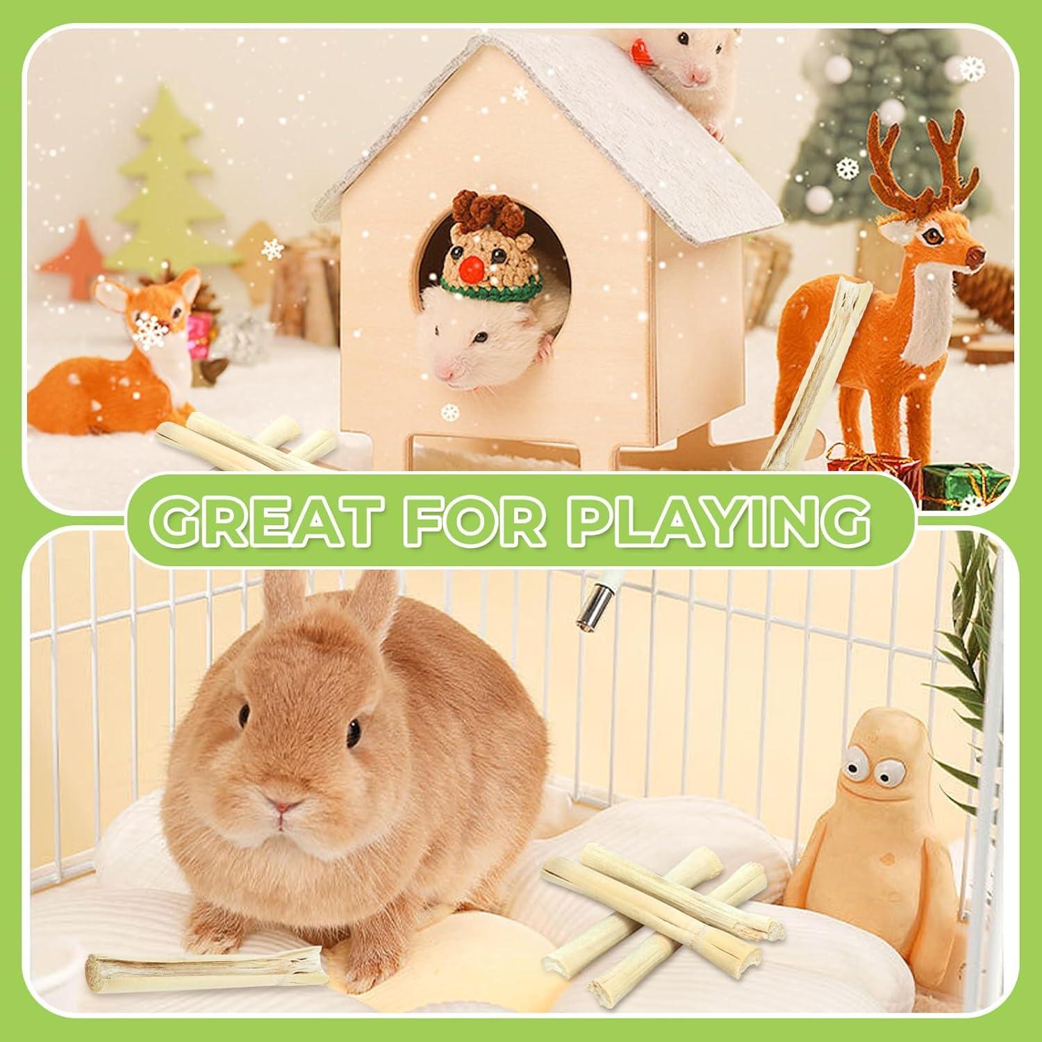 Juguete de Masticar de Bambú Natural WYOMER 445g para Mascotas