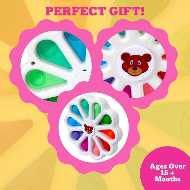 Juguete Sensorial Poppin Colors - Antiestrés para Niños 15+ Meses