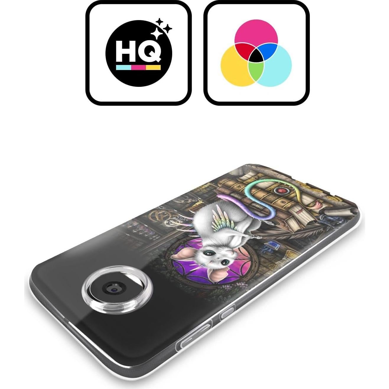 Funda de Gel Suave Head Case Sarah Richter Moto E7 Power