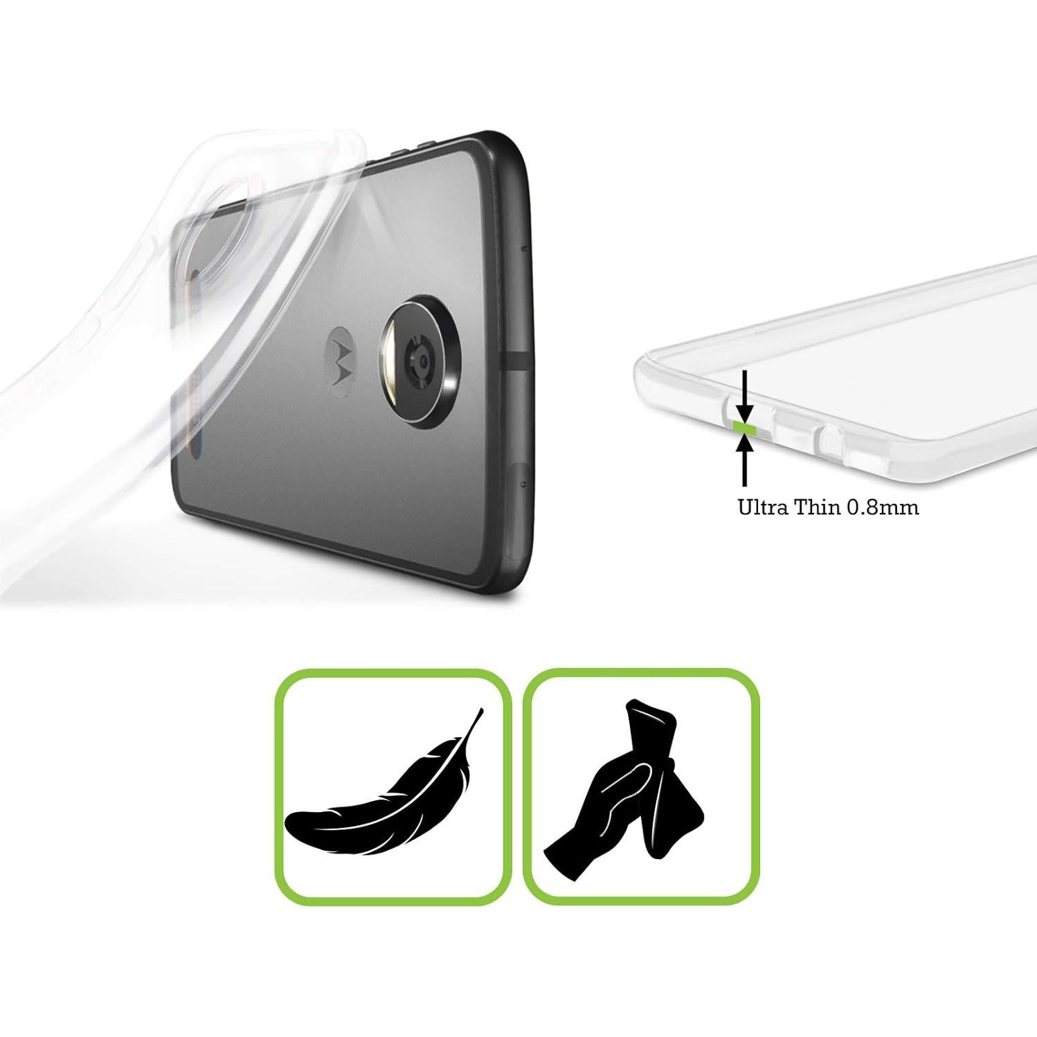 Funda de Gel Suave Head Case Sarah Richter Moto E7 Power