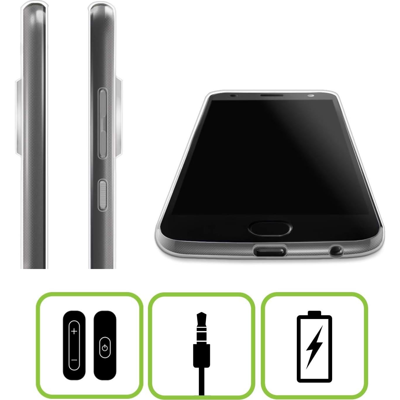 Funda de Gel Suave Head Case Sarah Richter Moto E7 Power