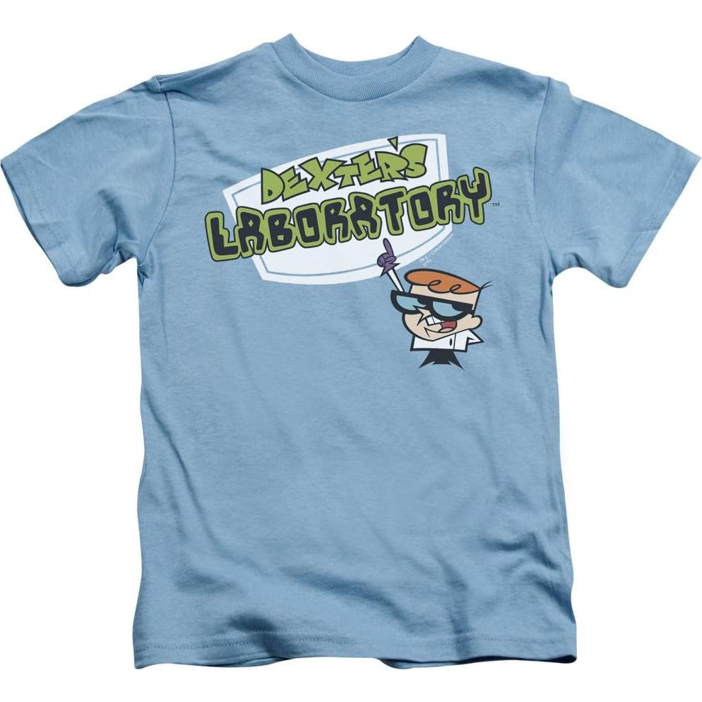 Camiseta para Niños Dexter's Laboratory Azul Mediano 5/6