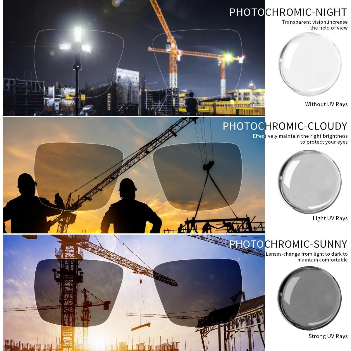 Gafas de Seguridad Fotoquímicas UV400 ANSI Z87.1 Unisex