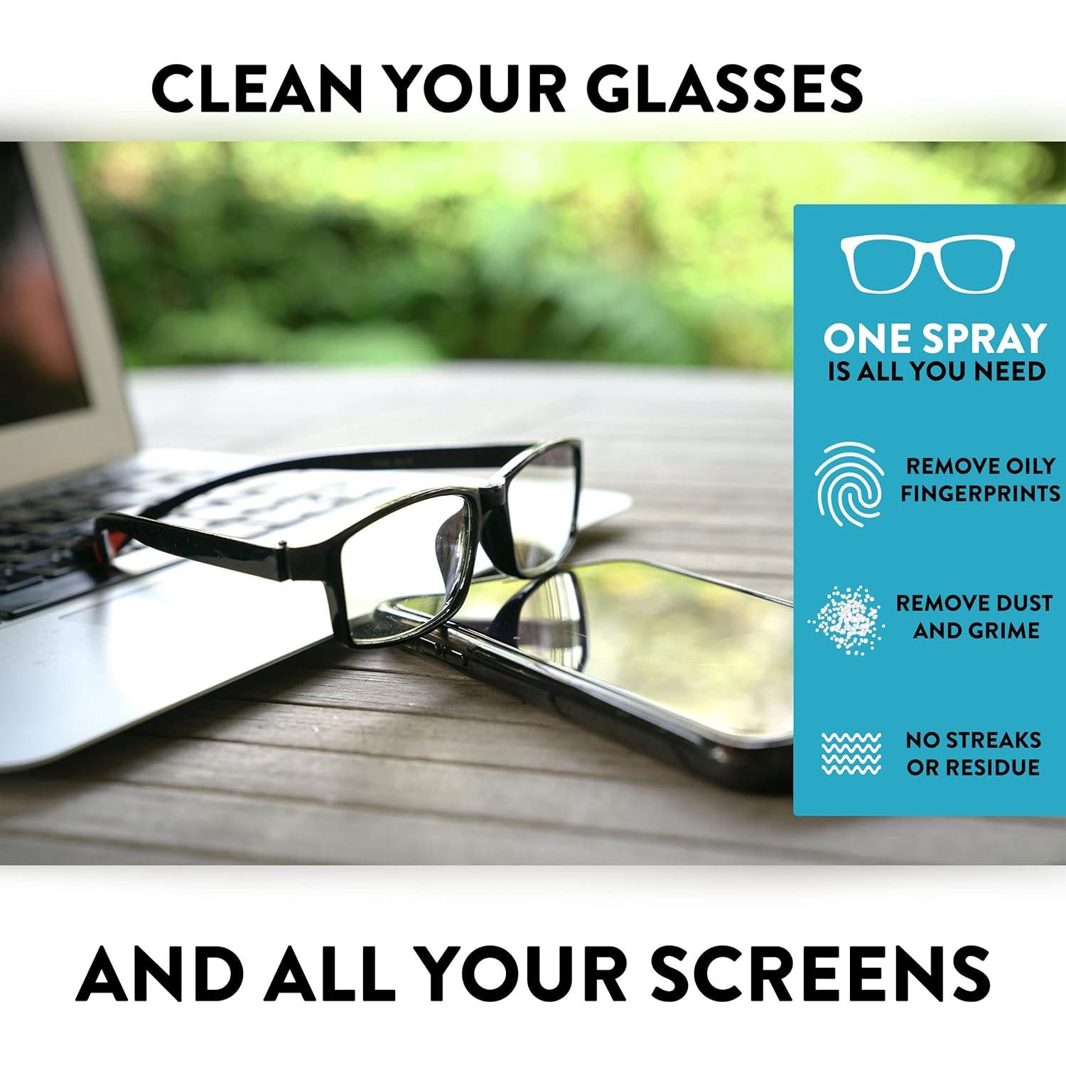 Spray Limpiador de Lentes Apex con Paño de Microfibra 28g