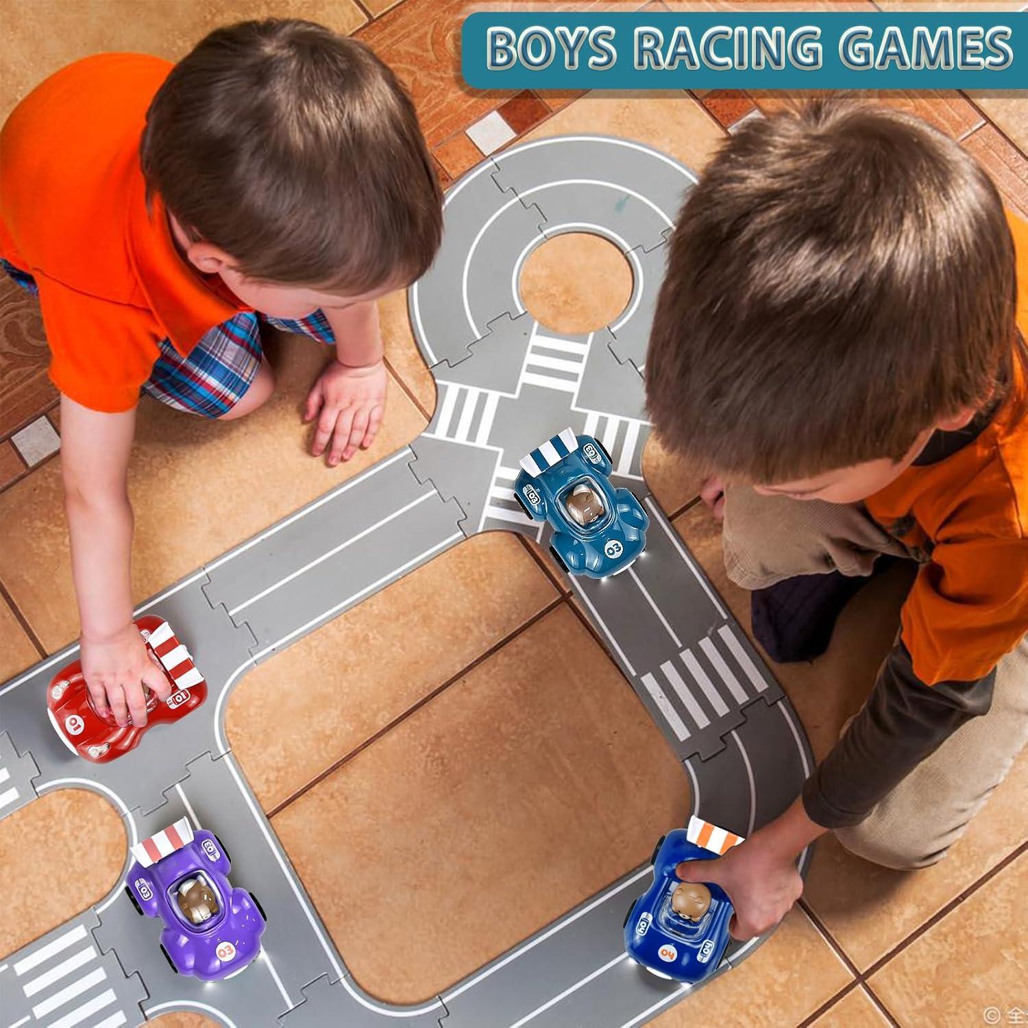 Coche de Juguete Fricción Azul CDDZSW para Niños 1-3 Años