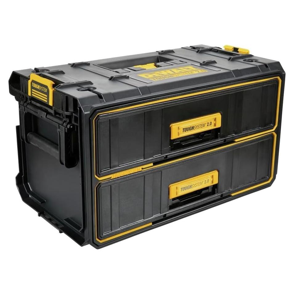 Caja de herramientas DEWALT ToughSystem 2.0 con 2 cajones 10 kg