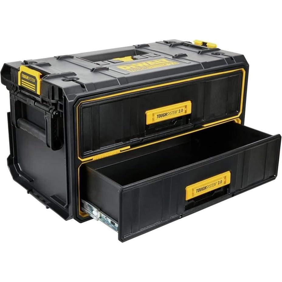 Caja de herramientas DEWALT ToughSystem 2.0 con 2 cajones 10 kg