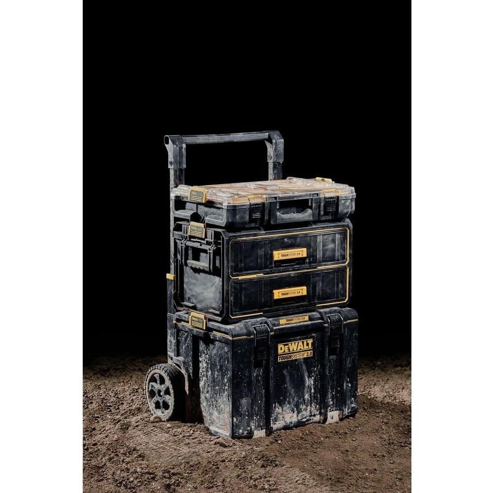 Caja de herramientas DEWALT ToughSystem 2.0 con 2 cajones 10 kg