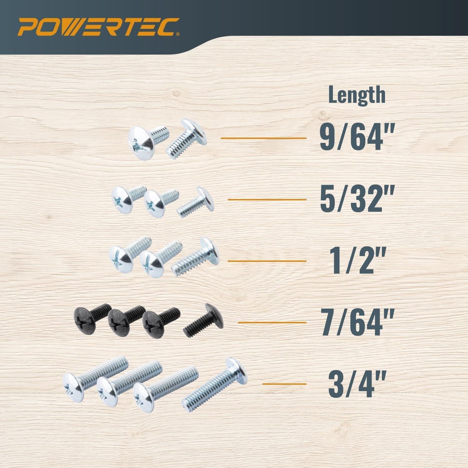 Placa Base Router POWERTEC 6.5" con Cono y Pin de Centrados