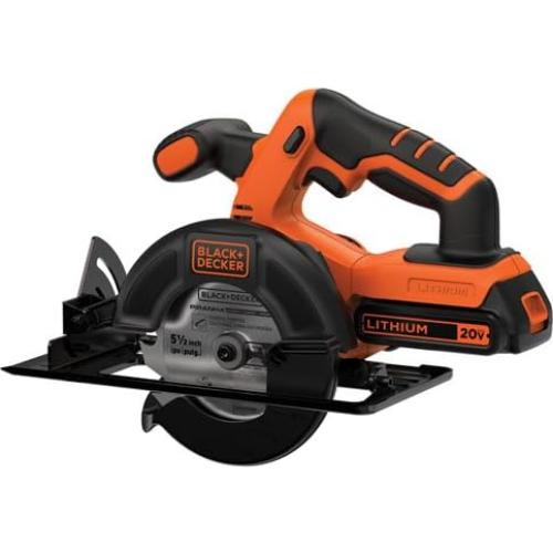 Sierra Circular Inalámbrica BLACK+DECKER 20V 5.1 cm con Batería 4Ah
