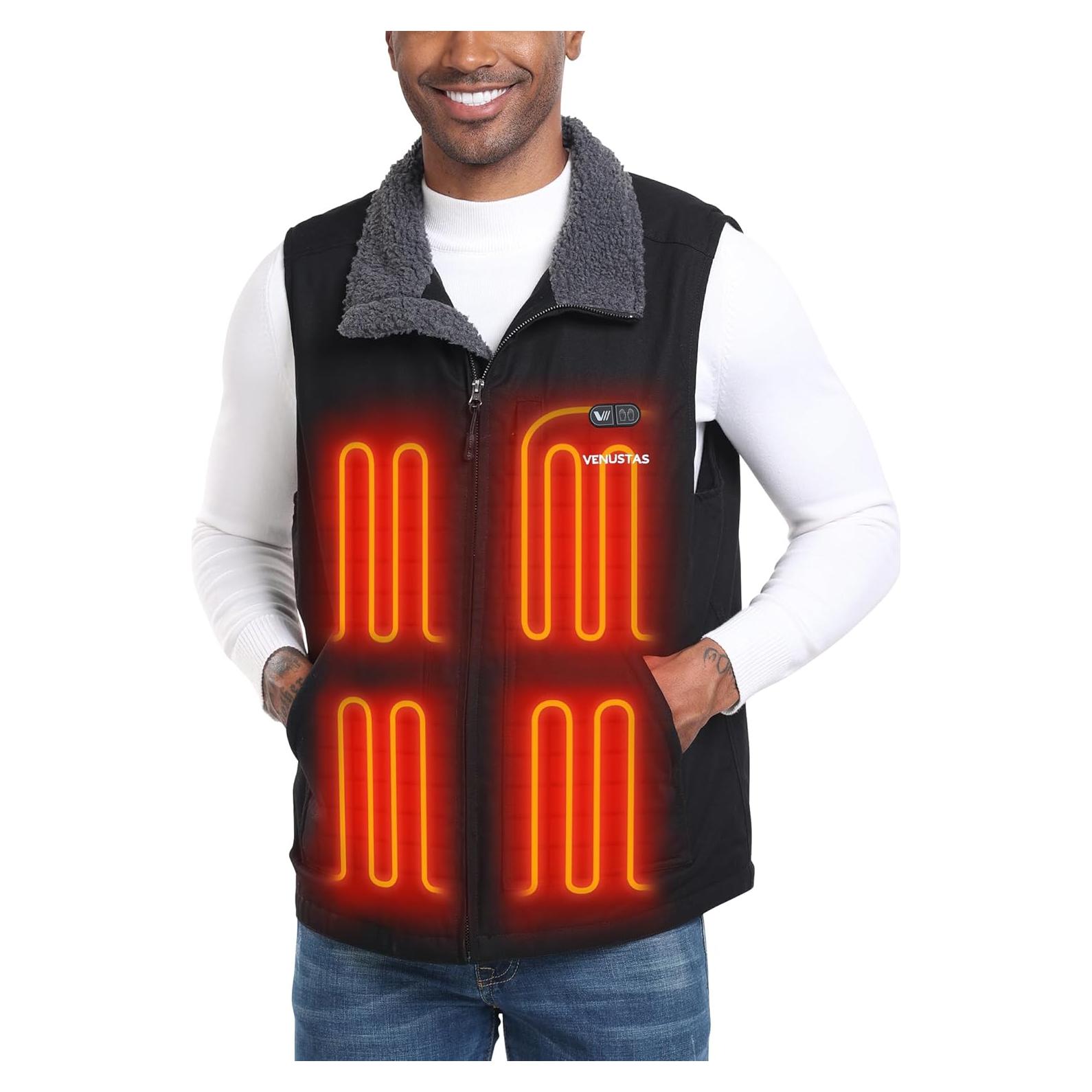 Chaleco Térmico Venustas 12V para Hombre con Control Dual