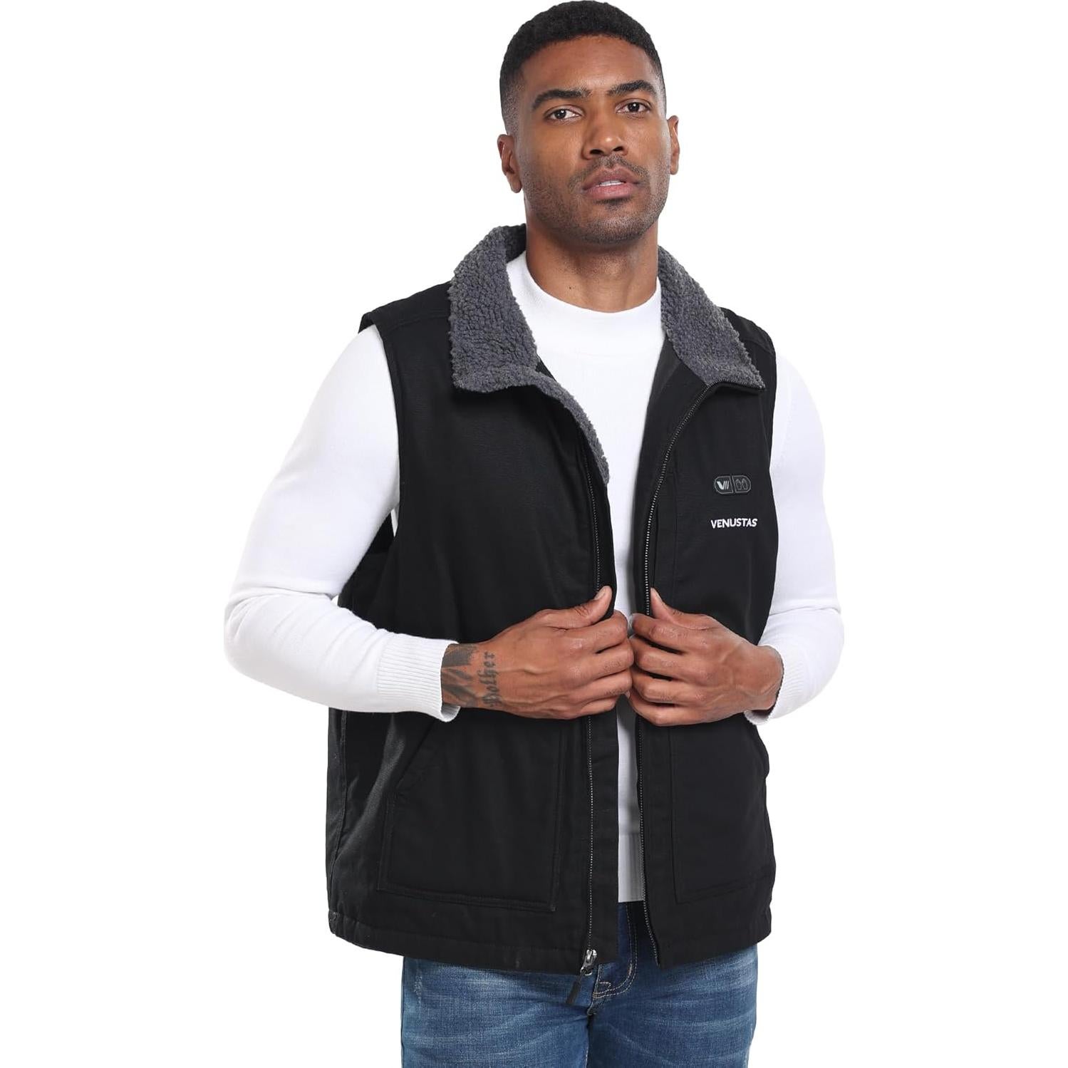 Chaleco Térmico Venustas 12V para Hombre con Control Dual