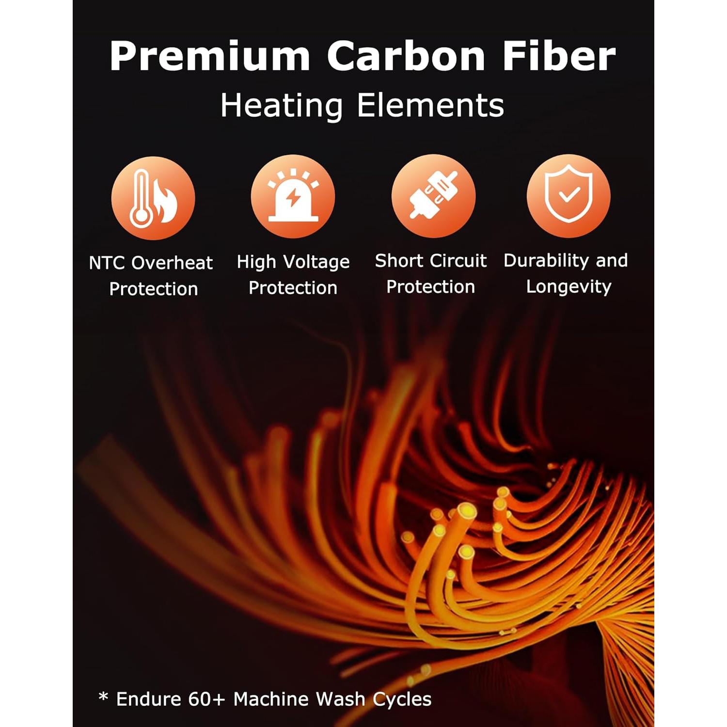 Chaleco Térmico Venustas 12V para Hombre con Control Dual