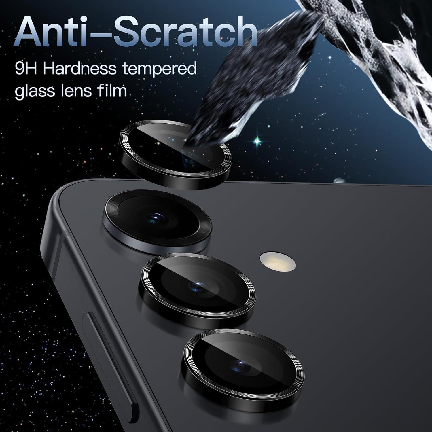 Protector de Lente de Cámara JETech para Samsung Galaxy S25 5G