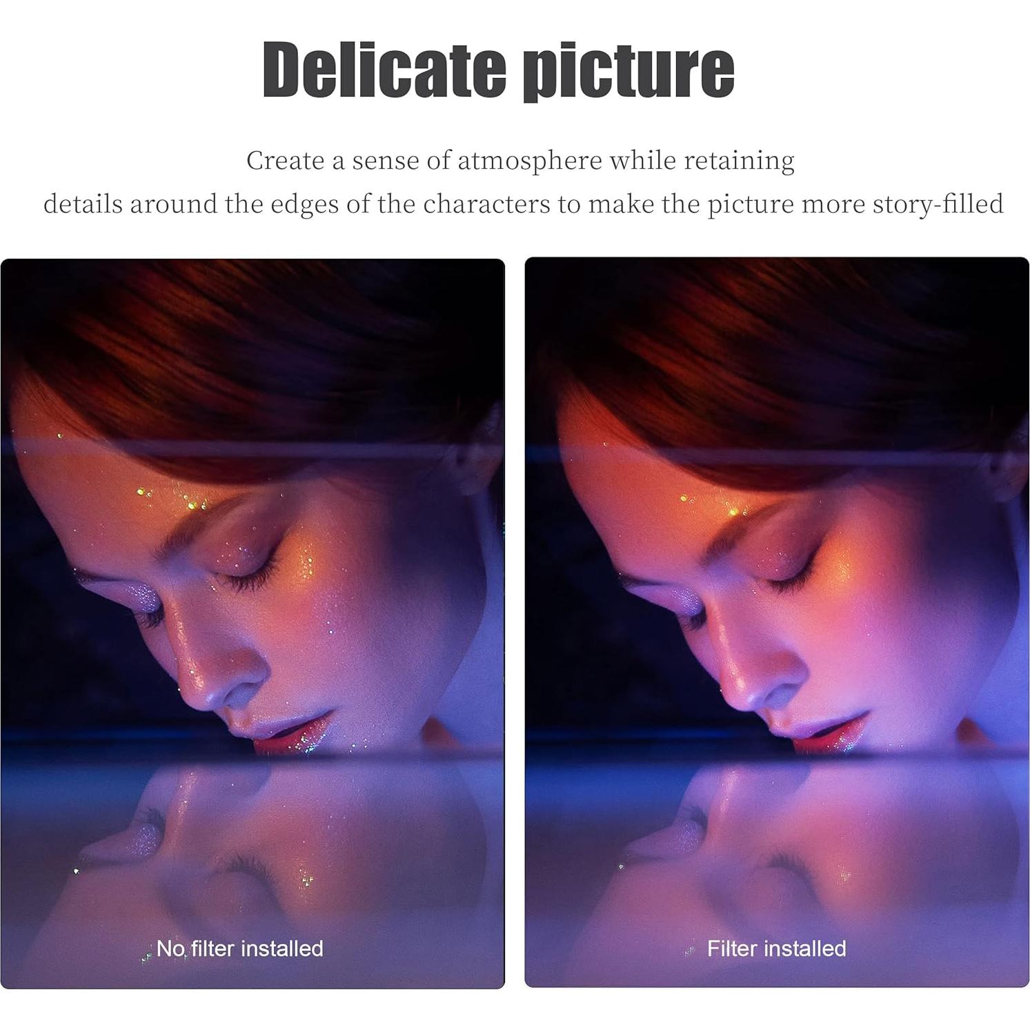 Filtro de Difusión Negro FOTGA 4x5.65" 1/2 HD Ultra Delgado