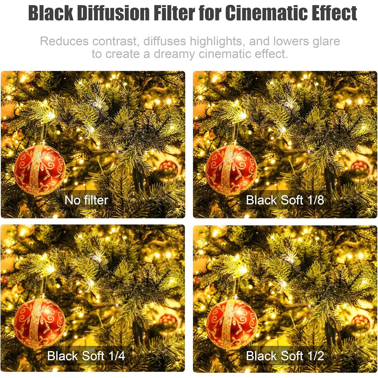 Filtro de Difusión Negro FOTGA 4x5.65" 1/2 HD Ultra Delgado