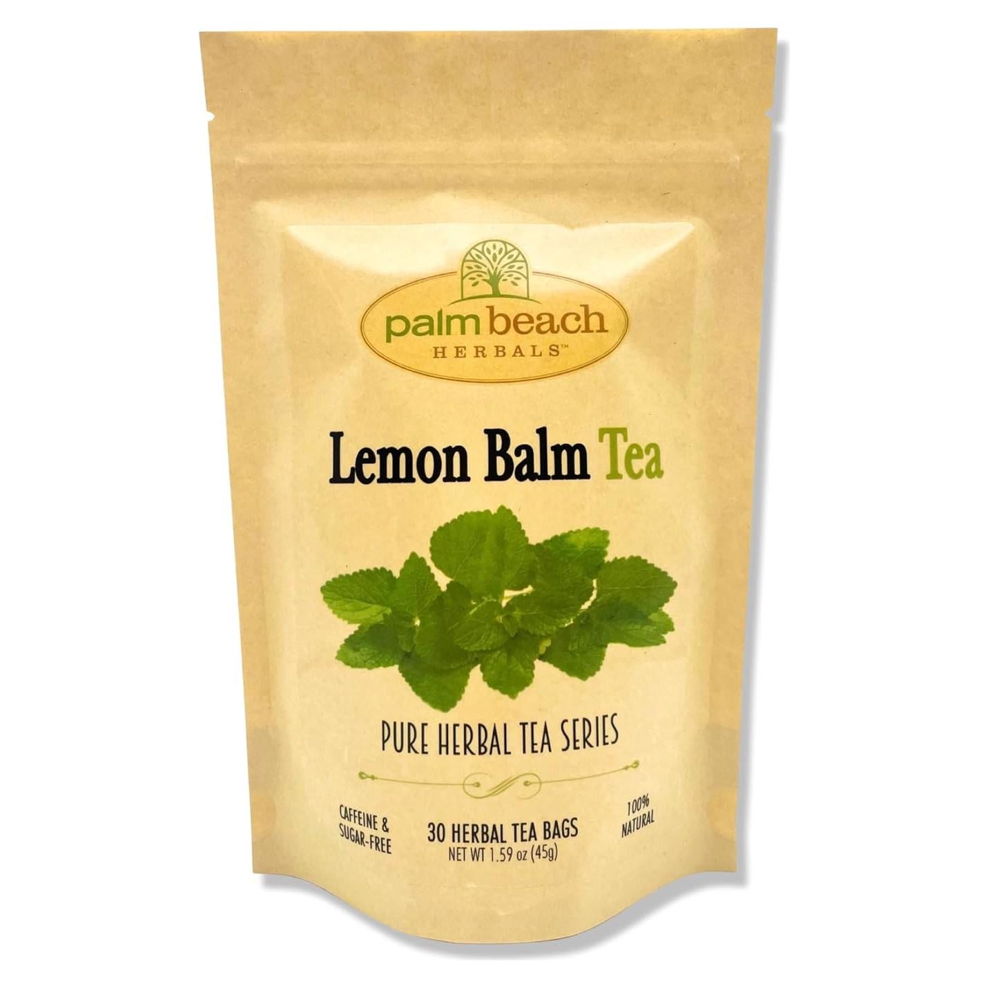 Té Herbal Puro Bálamo Limón 30 Bolsas Hierbas Medicinales