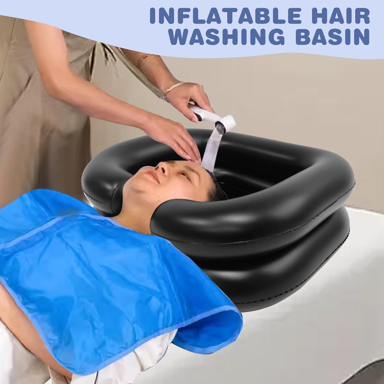 Bañera Inflable Multiusos RxylveTC para Lavado de Cabello