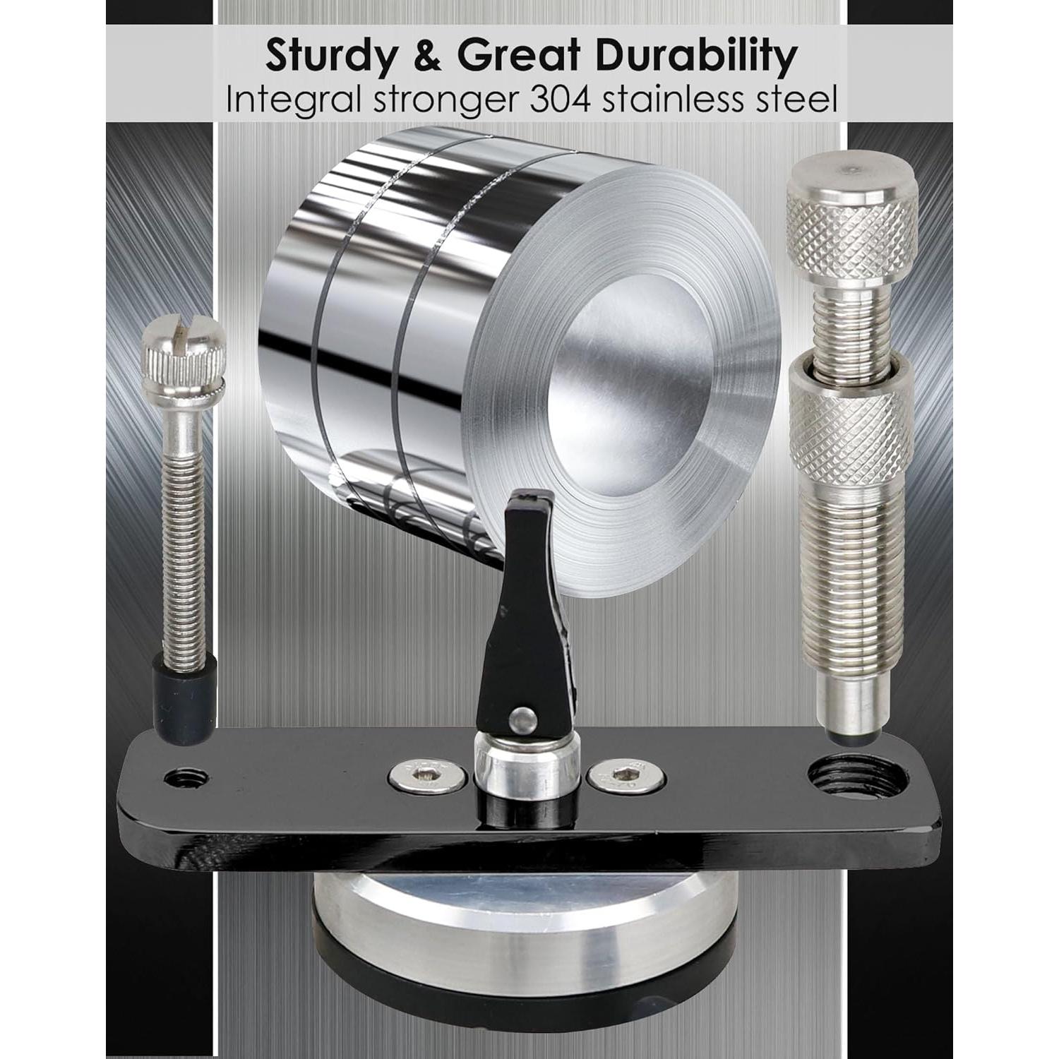 Kit de Reparación de Parabrisas BOQNZN - Acero Inoxidable, Negro