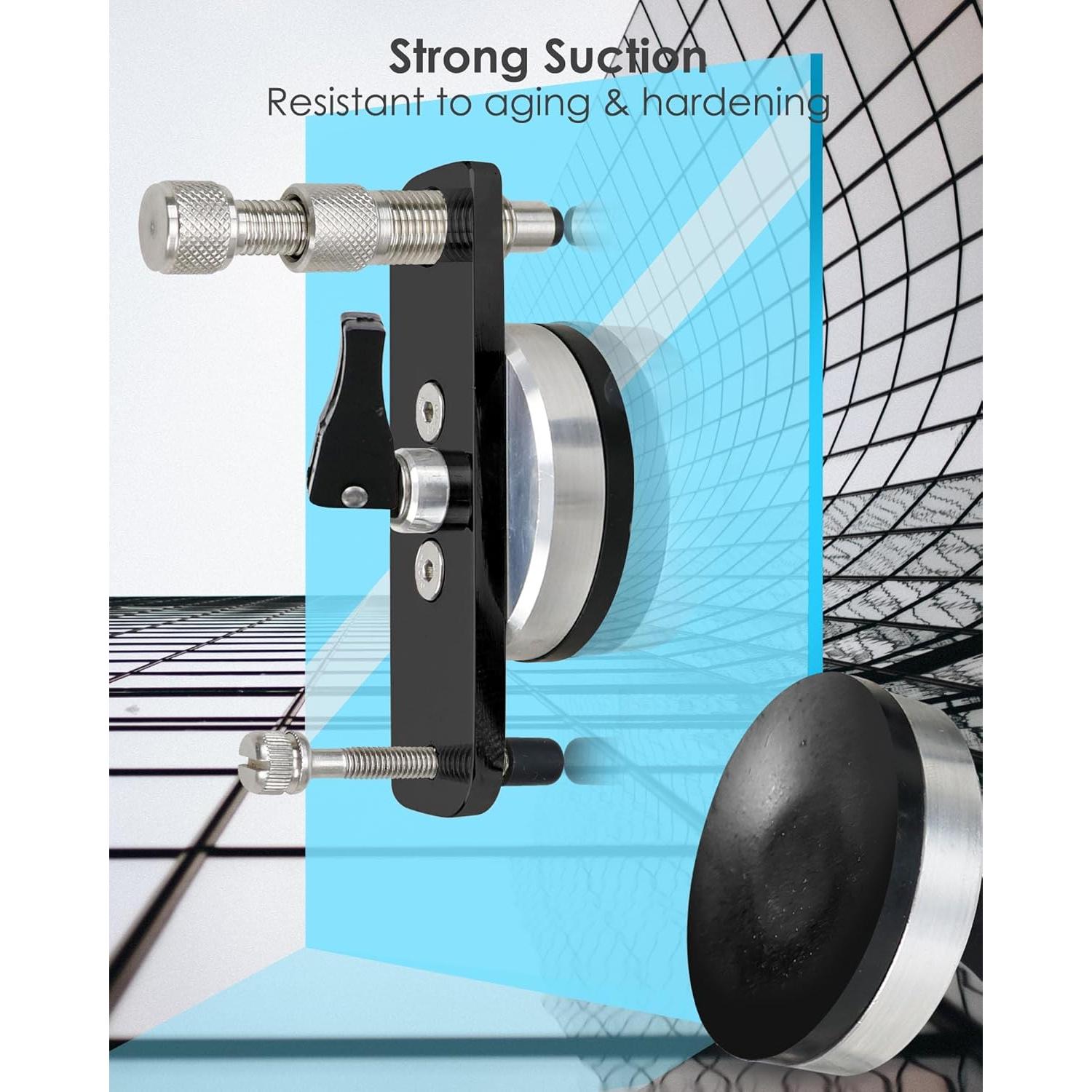 Kit de Reparación de Parabrisas BOQNZN - Acero Inoxidable, Negro